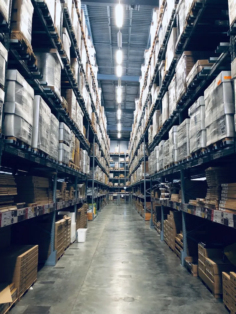 Warehouse worker documenting shipment with LoadProof